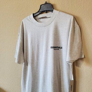 Essentials Fear of God Light Oatmeal T-shirt Size S-M